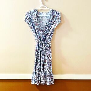 NWOT Blue Floral Summer Dress by Caution to the Wind Size Medium